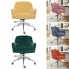 Lounge Office Chair Upholstered Accent Tub Armchair Swivel Computer Desk Chair