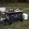 Heavy Duty Foldable Camping Outdoor Garden Trolley Cart Wagon Truck Wheelbarrow