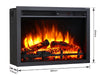 Electric Fireplace with Surround, LED Flame & Mood Light – Endeavour Castleton
