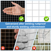 Welded Wire Mesh Galvanised Fence Aviary Rabbit Hutch Chicken Run Coop Pet 1"x1"