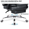 Executive Office Chair Swivel Recliner Computer Desk Gaming Chair with Footrest