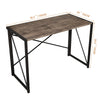Folding Desk Foldable Computer Desk Table No Assembly Home Office Miami