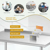 Kitchen Work Table Commercial Catering Bench Utility Stainless Steel Backsplash