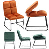 2x Velvet Dining Chairs Accent Home & Restaurant Living Room Folding Lounge Seat