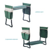 Folding Garden Kneeler Bench Stool EVA Pad Seat Gloves+Two Extra Thicken Pouch