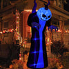 10ft Halloween Inflatable Outdoor Decorations Pumpkin Ghost LED Lights Yard Deco