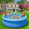 8ft Large Family Swimming Pool Garden Outdoor Summer Inflatable Kids Pools UK
