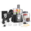 Food Processor 9-in-1 Multifunctional Food Mixer Blender Chopper Grater COSVALVE