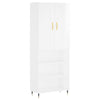 Tidyard Kitchen Storage Cupboard Freestanding Tall Bookcase Cabinet Wooden G3A9