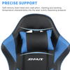 Gaming Chair Leather Racing Office Executive Recliner with Leg Rest Massage