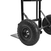 Heavy Duty Sack Truck Hand Industrial Trolley Two Wheel Tyre Barrow up to 200Kg