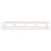 Lechnical Bed Frame White 100x200 Solid Wood,Bed Frame,Bed Frame Modern S2A8