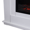 Standing 30 Inch Electric Fireplace Inserted Fire Heater with MDF Surround Suite