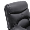 LEATHER/VELVET MANUAL ADJUSTABLE RECLINER ARMCHAIR LOUNGE CHAIR RECLINING GAMING