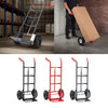 441lb Folding Sack Truck Puncture Proof Wheel Industrial Heavy Duty Hand Trolley