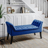 Chesterfield Bench Button Tufted Entryway Hallway Bench Shoe Stool Window Seat