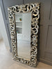 Mirror Extra Large Full Length Wall Vintage Antique Silver Leaner 173cm x 87cm -