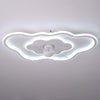 Modern LED Ceiling Fan with Light Dimmable Bedroom Living Room Cloud Fan Lamp UK