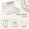 Double Guest Bed Sofa Bed with Wooden Slat Support