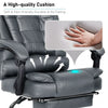 Executive Office Chair Swivel Recliner Computer Desk Gaming Chair with Footrest