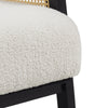 Modern Upholstered Sofa Chair Boucle Fabric Accent Armchair Leisure Lounge Chair