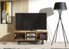 Living Room Set Loft Retro Industrial TV Unit Stand Vintage Oak Cabinet Cupboard