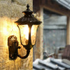 Traditional Outdoor Garden Wall Light Lantern Corridor Porch Patio Fence Lamp