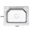 Undermount/Inset Kitchen Sink w/ Drainer Fittings Single/Double Bowl Campervan