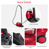 Multipurpose Steam Cleaner 2000 W Household Steamer w/1.5L Tank-Red