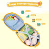 Kids Rolling Luggage Hard Shell Cabin Luggage Kids Carry On Spinner Suitcase