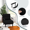 Convertible Single Folding Sofa Bed Sleep Chair 6 Positions Adjustable Backrest