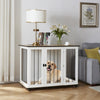 Furniture Style Dog Crate, Puppy Cage End Table, Pet Kennel House with Doors