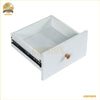 Modern Dressing Table With LED Mirror & Cushioned Stool Vanity Table Makeup Desk