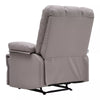 Luxury PU Leather Recliner Chair Sofa Lounge Chair Wingback Home Cinema Living