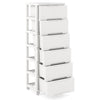 Movable Storage Organizer Unit Storage Cart Storage Cart Container 7 Drawers