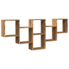 Wall Shelf Artisian Oak 159x18x66 cm Engineered Wood