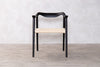 RATTAN SEAT WOODEN FRAME SCANDINAVIAN STYLE DINING CHAIR