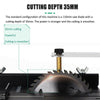 Multi Mini Table Saw Woodwork Cutting Tool Home Polish Machine Bench with Blade