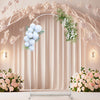 Set of 3 Wedding Arch Backdrop Stand Flower Display Frame Backdrop Metal Rack