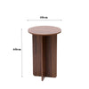 Round Coffee Table Side Table for Living Room&Apartment Bedside Table End Table