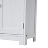 Modern White High Gloss Tall Bathroom Cabinet Storage Furniture Cupboard