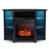 Fireplace TV Stand for TVs up to 50 Inches Electric Fireplace Insert LED Lights