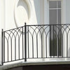 Classic Metal Steel Deck Decking Spindles Garden Fence Balusters Fencing Panel