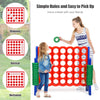 Giant Connect 4 Four in A Row Game Set 120x104cm 4-to-Score Garden Game