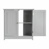 Bathroom Sink Cabinet Under Basin Vanity Storage Cupboard Unit Grey