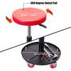 Mechanic Round Creeper Mobile Work Chair Trolley Seat Car Garage Work Stool