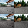 2.1-10.4sqm Composite Decking Boards Dual sided WPC Decking Edging Fixing Packs