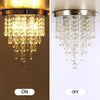 LED Ceiling Light Crystal Chandeliers lights Bedroom Kitchen Living Room Lamp