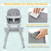 6 in 1 Baby Feeding Highchair Convertible Infant Dining Chair Table Kids
