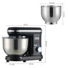 Electric Kitchen 1400W Food Stand Mixer 6 Speed Cream Blender 5.5L 3 Attachments